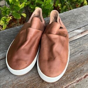 Beek Women's Tan Slip-On Loafers